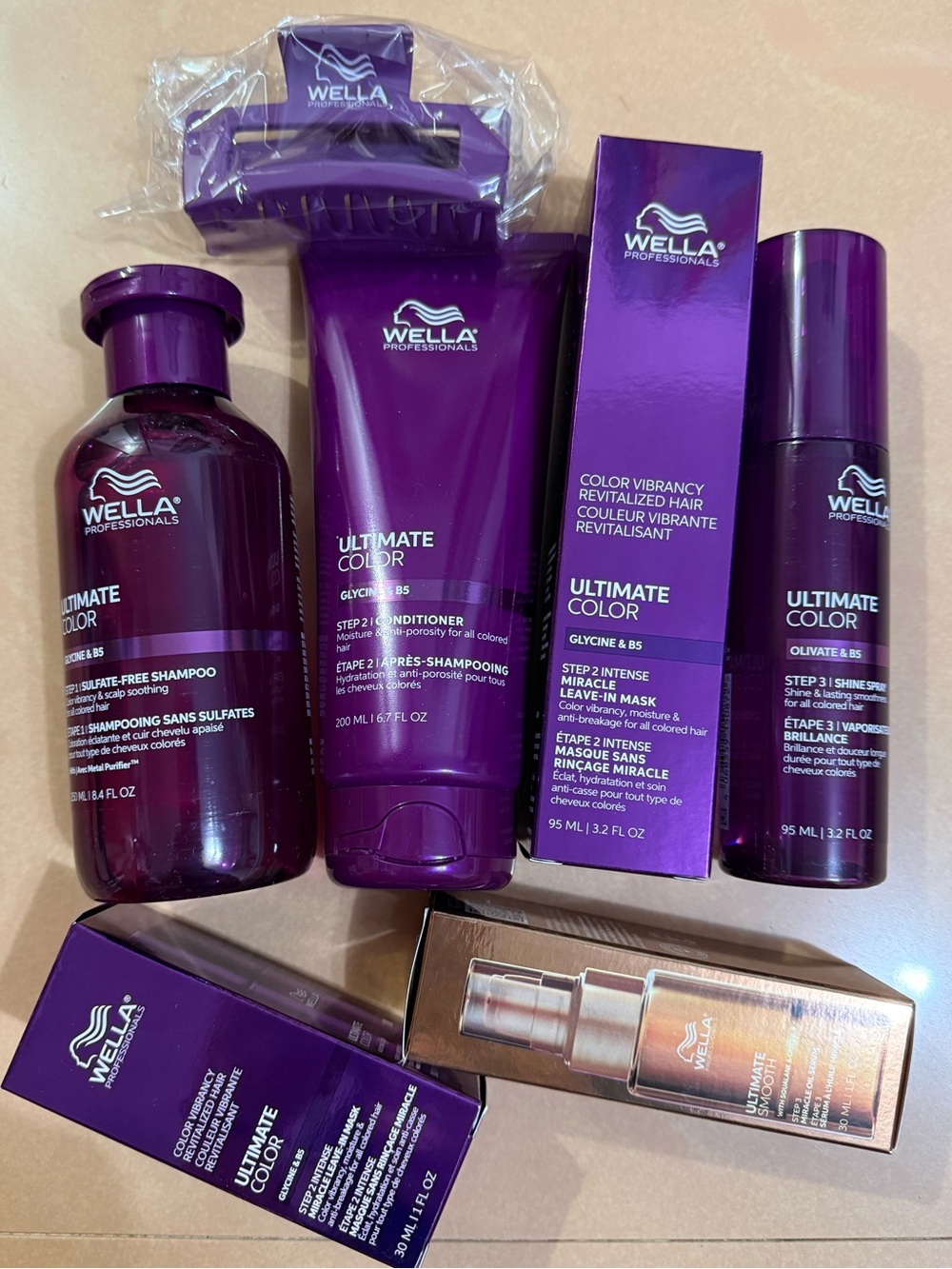 6 Wella Professional Ultimate Color Hair Treatment